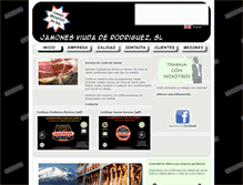 Tablet Screenshot of jamonesgranadul.com